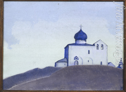 Roerich Nicholas - Die Kirche des heiligen Sergius von Radonesch in USA