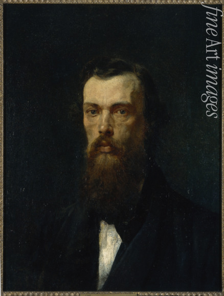 Ge Nikolai Nikolajewitsch - Porträt Alexander A. Bakunin (1821-1908)