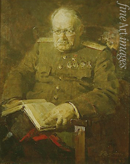 Kotov Pyotr Ivanovich - Portrait of the neurosurgeon, academician Nikolai N. Burdenko (1876-1946)