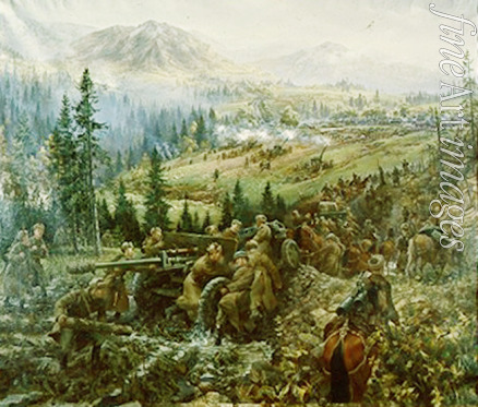 Pamfilov Vladimir Evgenyevich - The Soviet Artillery in the Carpathians