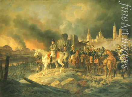 Adam Albrecht - Napoleon Bonaparte in Moscow