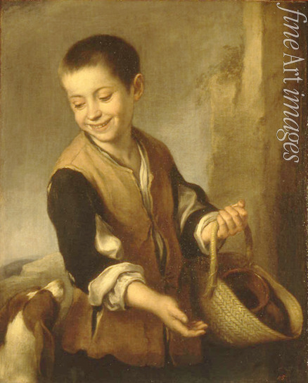 Murillo Bartolomé Estebàn - Boy with a Dog