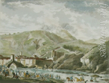 Masquelier Claude Louis - The Battle of Millesimo on 13 April 1796