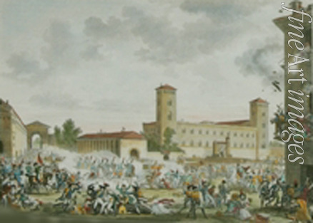Coiny Jacques Joseph - Der Aufruhr zu Pavia im Mai 1796