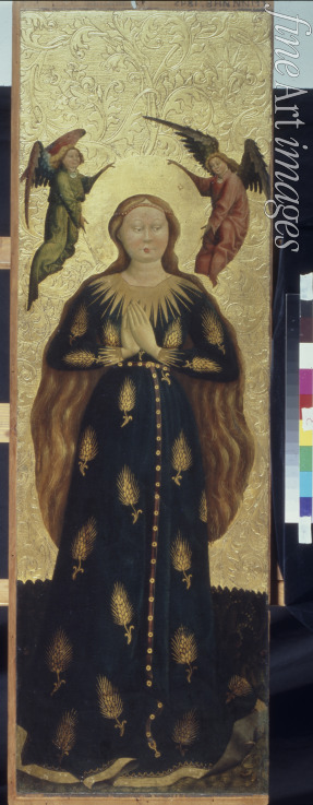 Austrian master - The Virgin with wheat-ears on her dress