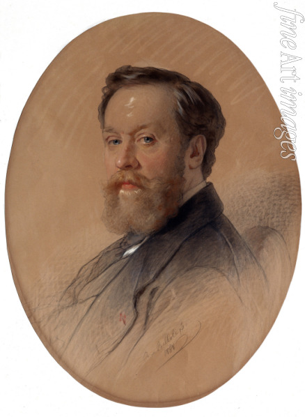 Belloli Andrei - Porträt des Adelsmarschalls W.J. Tulinow