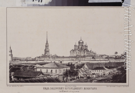 Russischer Meister - Das Muttergottes-Kloster von Sadonsk