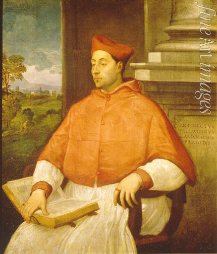 Tizian - Porträt des Kardinals Antonio Pallavicini (1441-1507)