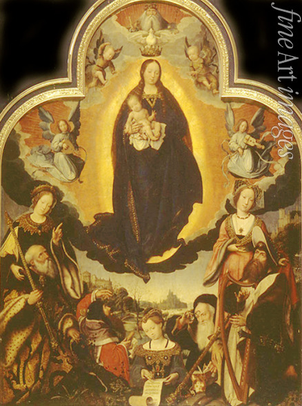 Provost (Provoost) Jan - The Glorification of the Virgin