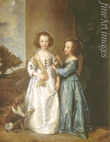 Dyck Sir Anthony van - Portrait of Elizabeth and Philadelphia Wharton
