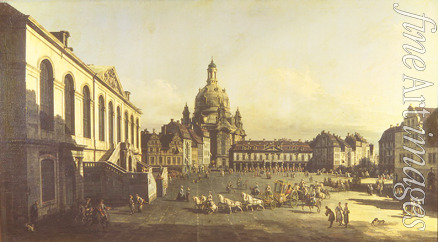 Bellotto Bernardo - Neumarkt in Dresden