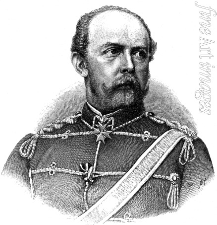 Teichel Albert - Porträt Friedrich Karl, Prinz von Preußen (1828-1885)