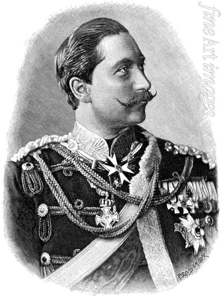 Brend'amour Richard - Portrait of German Emperor Wilhelm II (1859-1941), King of Prussia