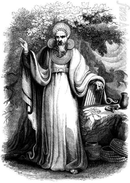 Anonymous - Arch-Druid in his full Judicial Costume (From the book 