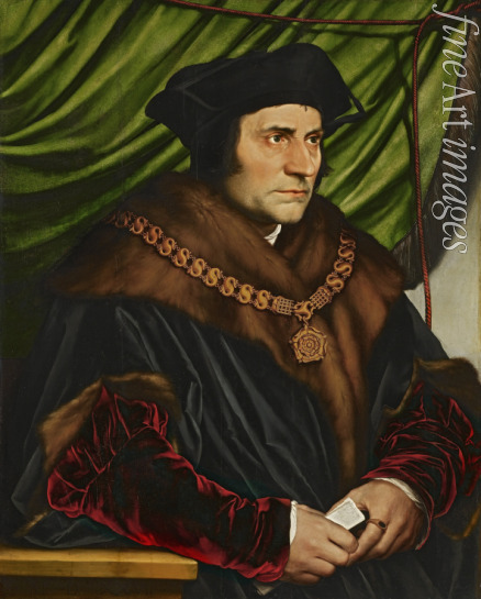 Holbein Hans der Jüngere - Porträt von Sir Thomas Morus