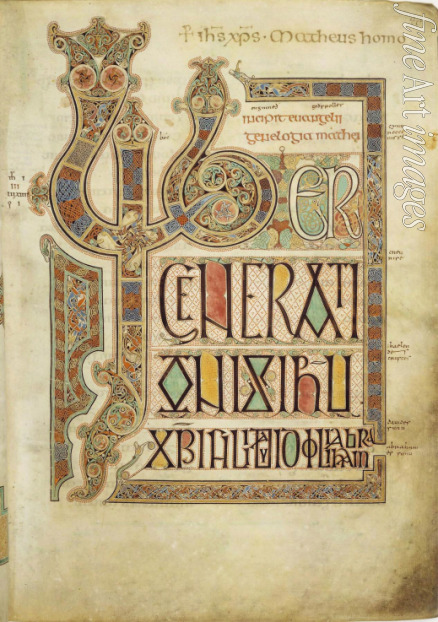 Eadfrith (Bischof von Lindisfarne) - Das Book of Lindisfarne