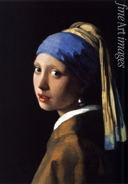 Vermeer Jan (Johannes) - Das Mädchen mit dem Perlenohrgehänge