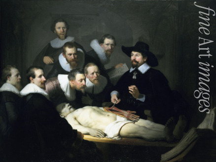 Rembrandt van Rhijn - Die Anatomie des Dr. Tulp