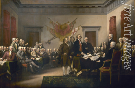 Trumbull John - Die Amerikanische Unabhängigkeitserklärung