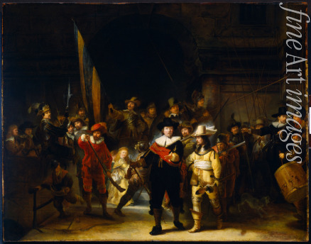 Rembrandt van Rhijn - Die Nachtwache (Die Kompanie des Frans Banning Cocq und Willem van Ruytenburch)