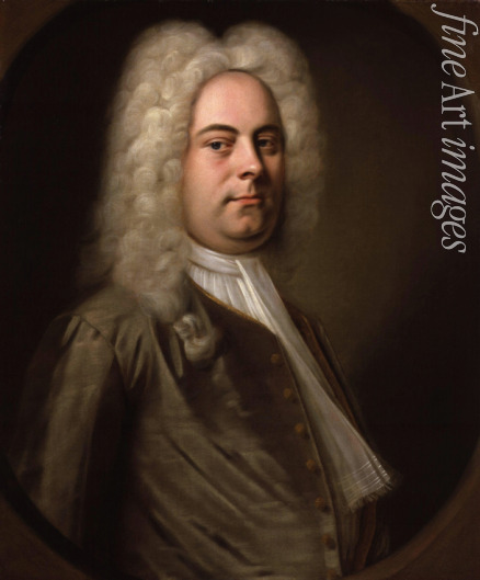 Denner Balthasar - Portrait of the composer George Frideric Handel (1685-1759)