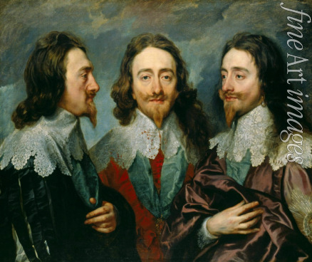 Dyck Sir Anthony van - Charles I, King of England  (1600-1649), from Three Angles (The Triple Portrait