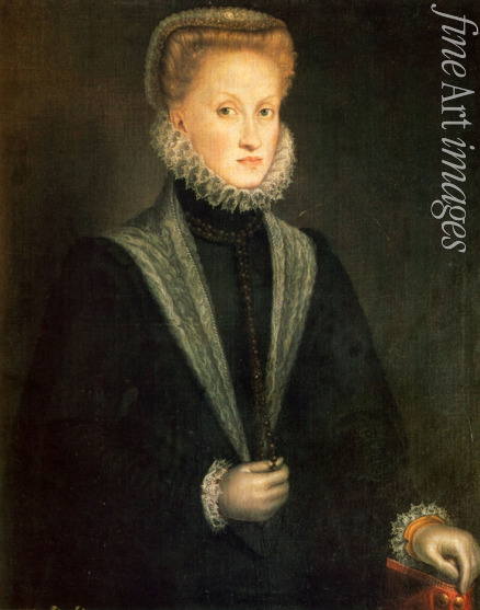 Anguissola Sofonisba - Portrait of Anna of Austria (1549-1580), Queen consort of Spain and Portugal