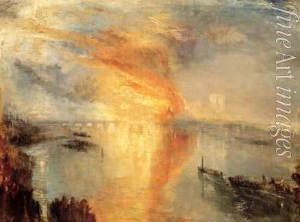 Turner Joseph Mallord William - Der Brand des Parlamentsgebäudes, 16. Oktober 1834