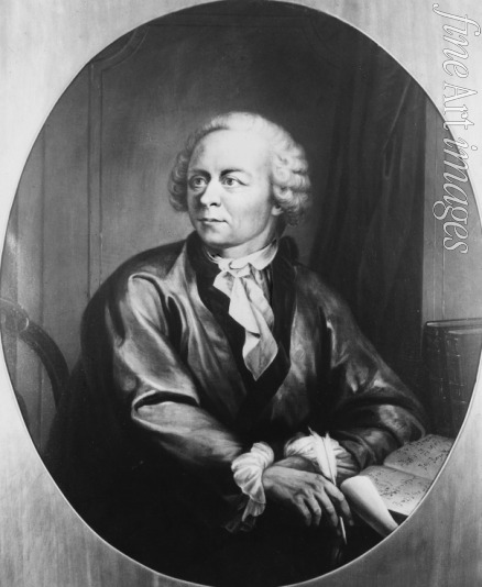 Handmann Emanuel - Portrait of the mathematican Leonhard Euler (1707-1783)