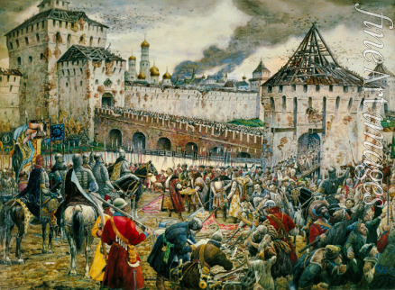 Lissner Ernest Ernestovich - The expulsion of Polish invaders from the Moscow Kremlin in 1612