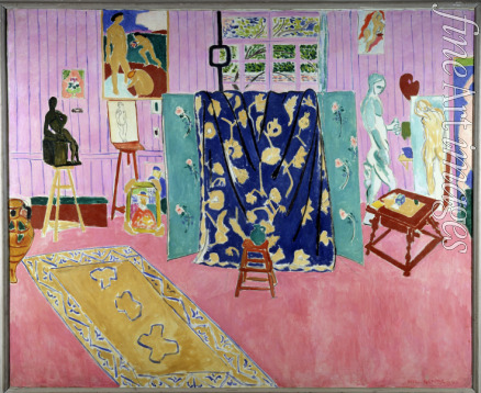 Matisse Henri - Das rosa Atelier