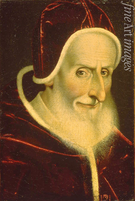 Pulzone Scipione - Portrait of the Pope Pius V
