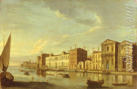Tironi Francesco - View of Santo Spirito and Zattere in Venice