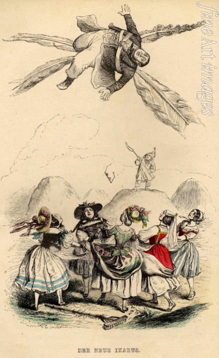 Grandville Jean-Jacques - The new Icarus