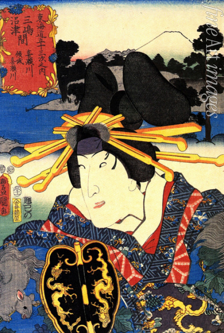 Kunisada (Toyokuni III.) Utagawa - Aus der Serie 