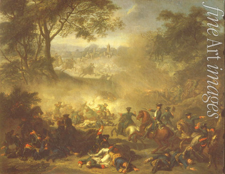 Nattier Jean-Marc - The Battle of Lesnaya