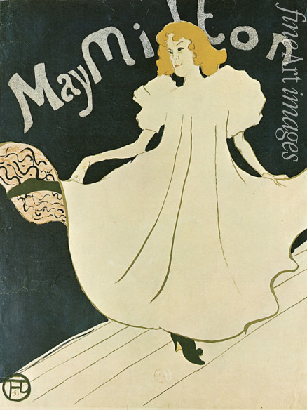 Toulouse-Lautrec Henri de - May Milton (Plakat)