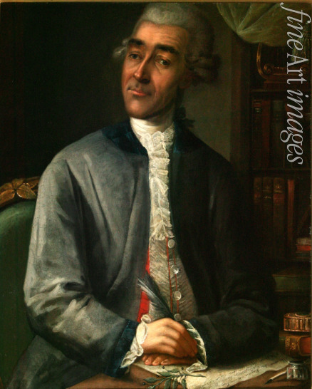 Klipekov (Klepikov) Alexei Fyodorovich - Portrait of the writer Vasily Grigorievich Ruban (1742-1795)