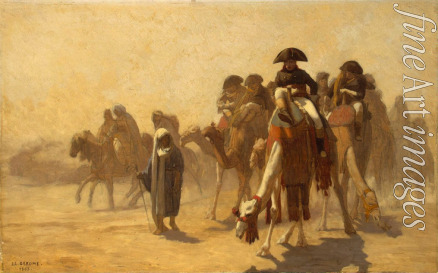 Gerôme Jean-Léon - Napoleon in Egypt