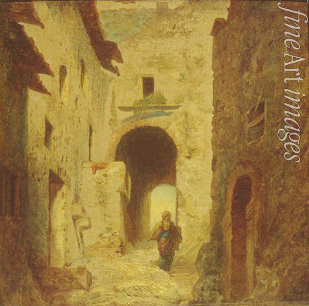 Isabey Louis Gabriel Eugène - The Moorish gate