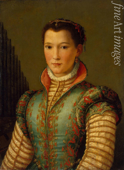 Allori Alessandro - Portrait of Eleanor of Toledo (1522-1562), wife of Grand Duke Cosimo I de' Medici