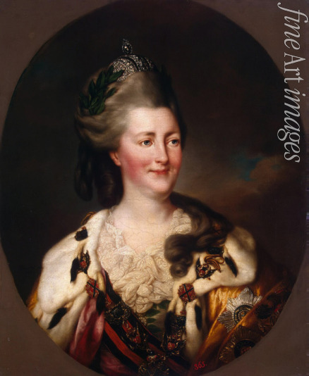 Brompton Richard - Portrait of Empress Catherine II (1729-1796)