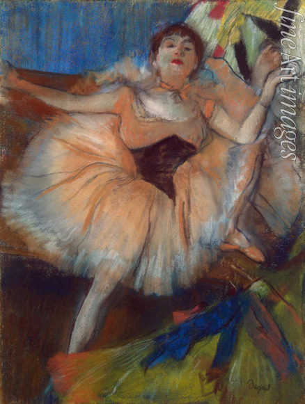 Degas Edgar - Seated Dancer