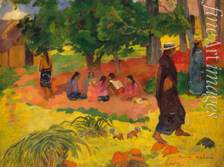 Gauguin Paul Eugéne Henri - Taperaa Mahana (Später Nachmittag)