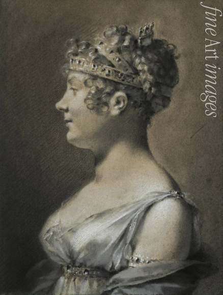 Prud'hon Pierre-Paul - Portrait of Catherine Talleyrand, Princesse de Bénévent