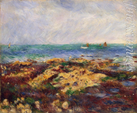 Renoir Pierre Auguste - Die Ebbe bei Yport