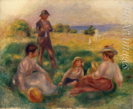 Renoir Pierre Auguste - Party auf dem Lande bei Berneval