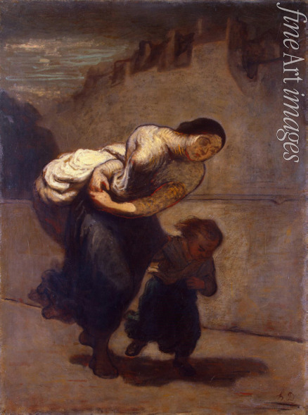 Daumier Honoré - Die Last