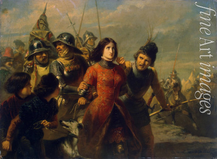 Dillens Adolphe-Alexander - Capture of Joan of Arc