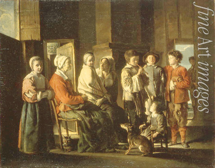 Le Nain Louis - The Visit to the Grandmother